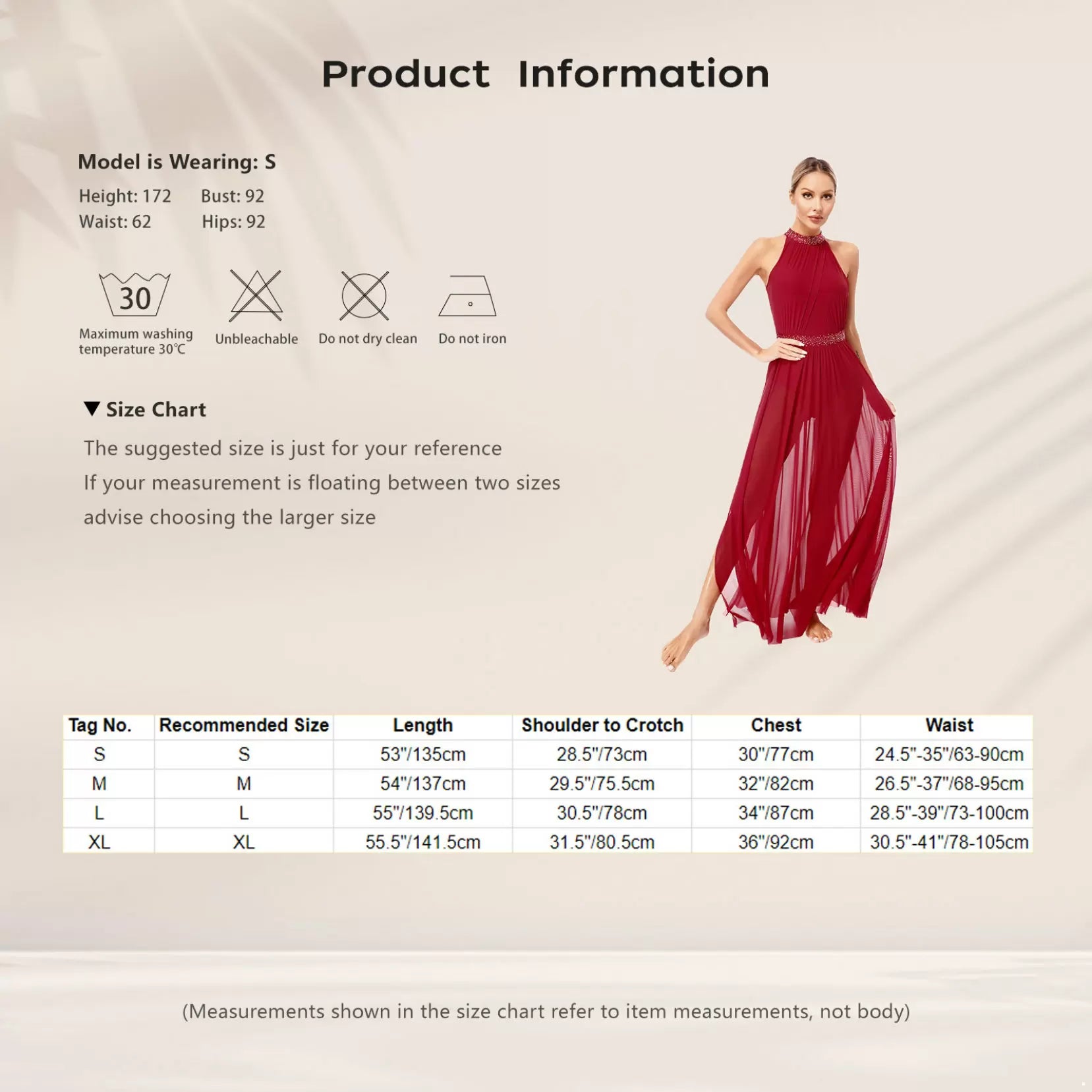 Women Halter Neck Side Slit Mesh Maxi Lyrical Dance Dress