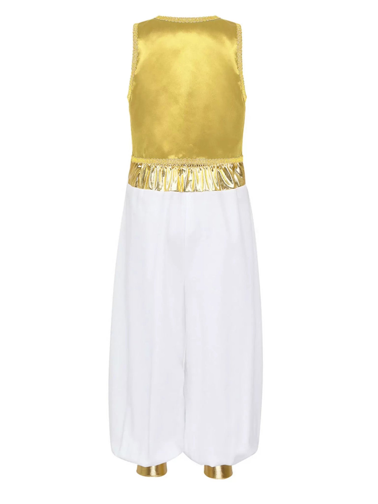 Kids Boys 2pcs Sleeveless Arabian Prince Costume Set - TSSOE