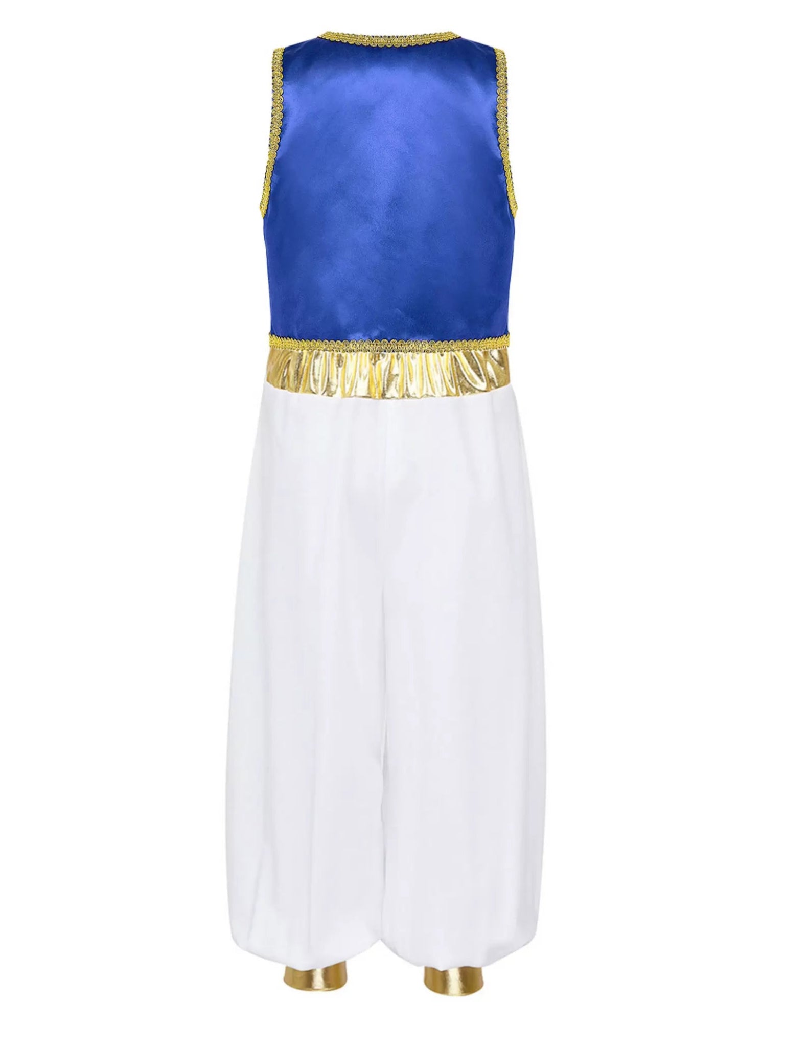 Kids Boys 2pcs Sleeveless Arabian Prince Costume Set - TSSOE