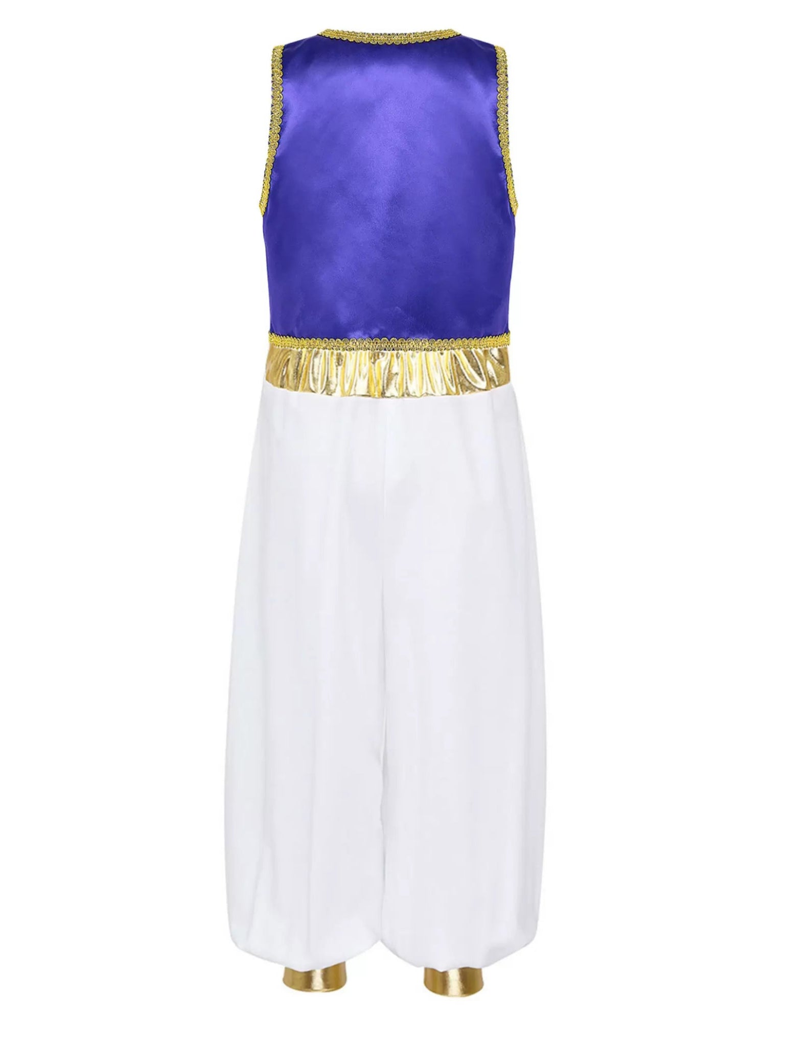 Kids Boys 2pcs Sleeveless Arabian Prince Costume Set - TSSOE