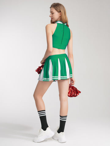 Costume da cheerleader uniforme musicale da donna