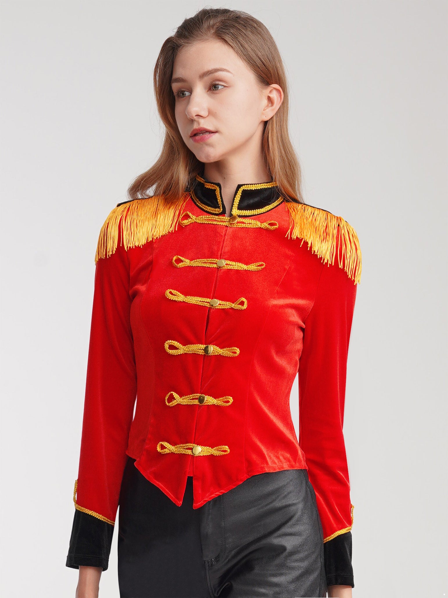 Veste de costume de maître de cirque pour femme