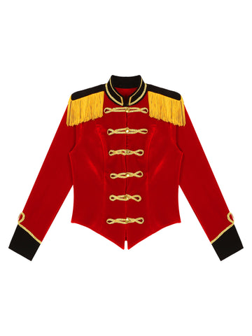 Veste de costume de maître de cirque pour femme