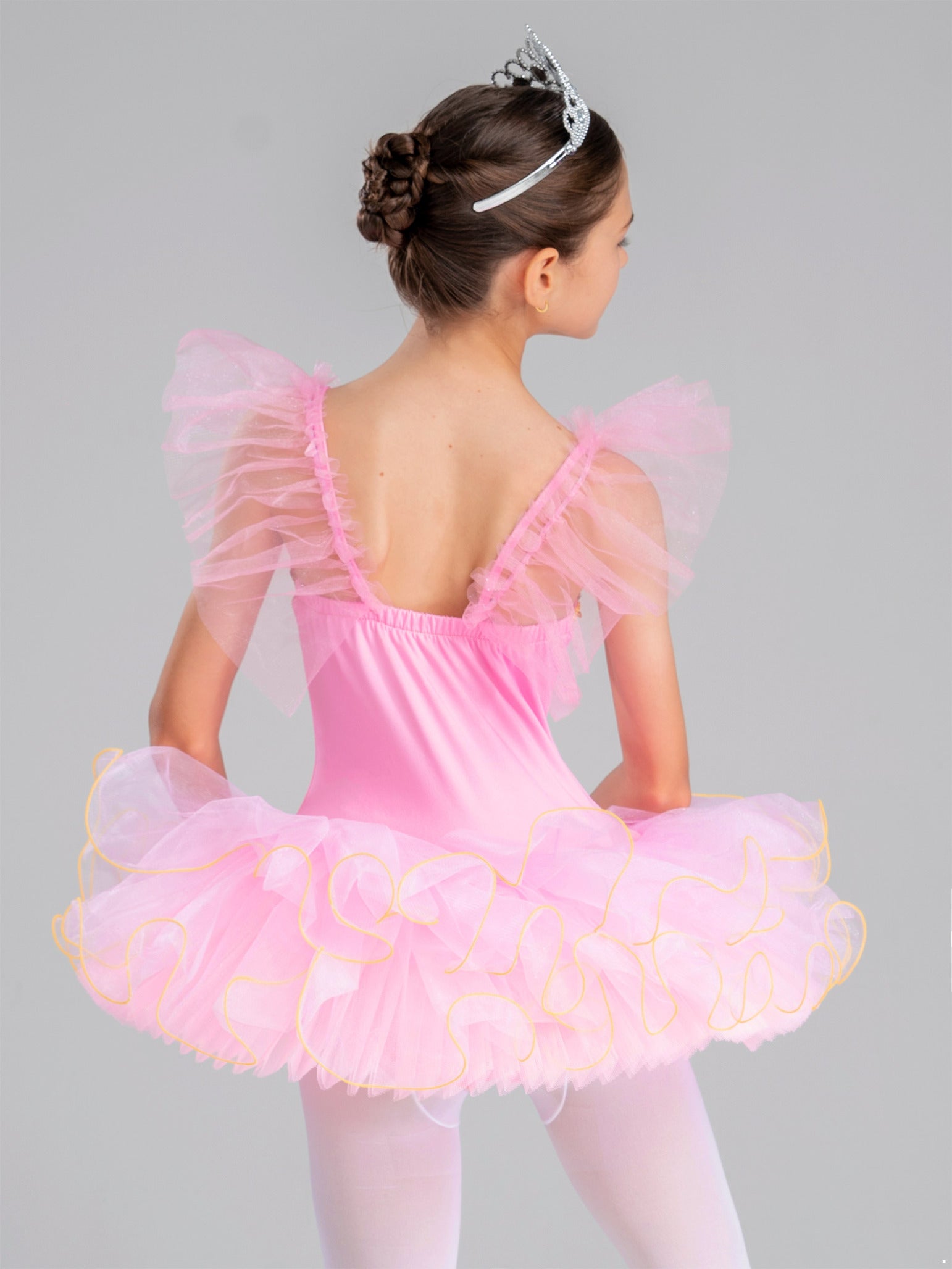 Kids Girls Swan Lake Ballet Dance Dress Princess Tutu Ballerina Costume