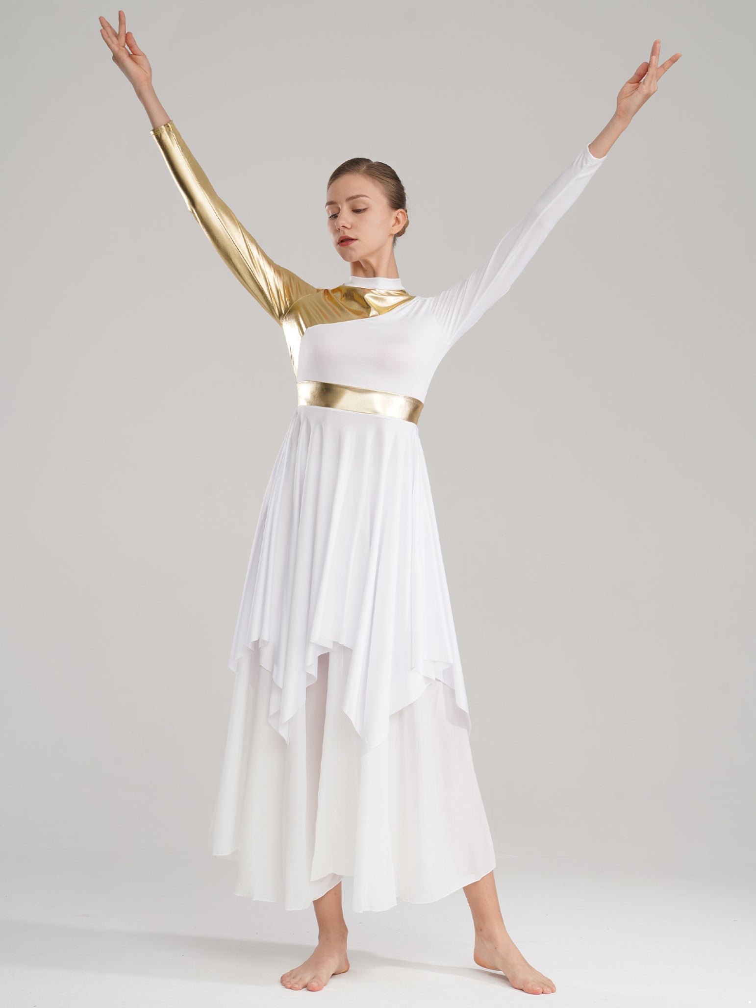 Robe de danse de louange liturgique pour femmes