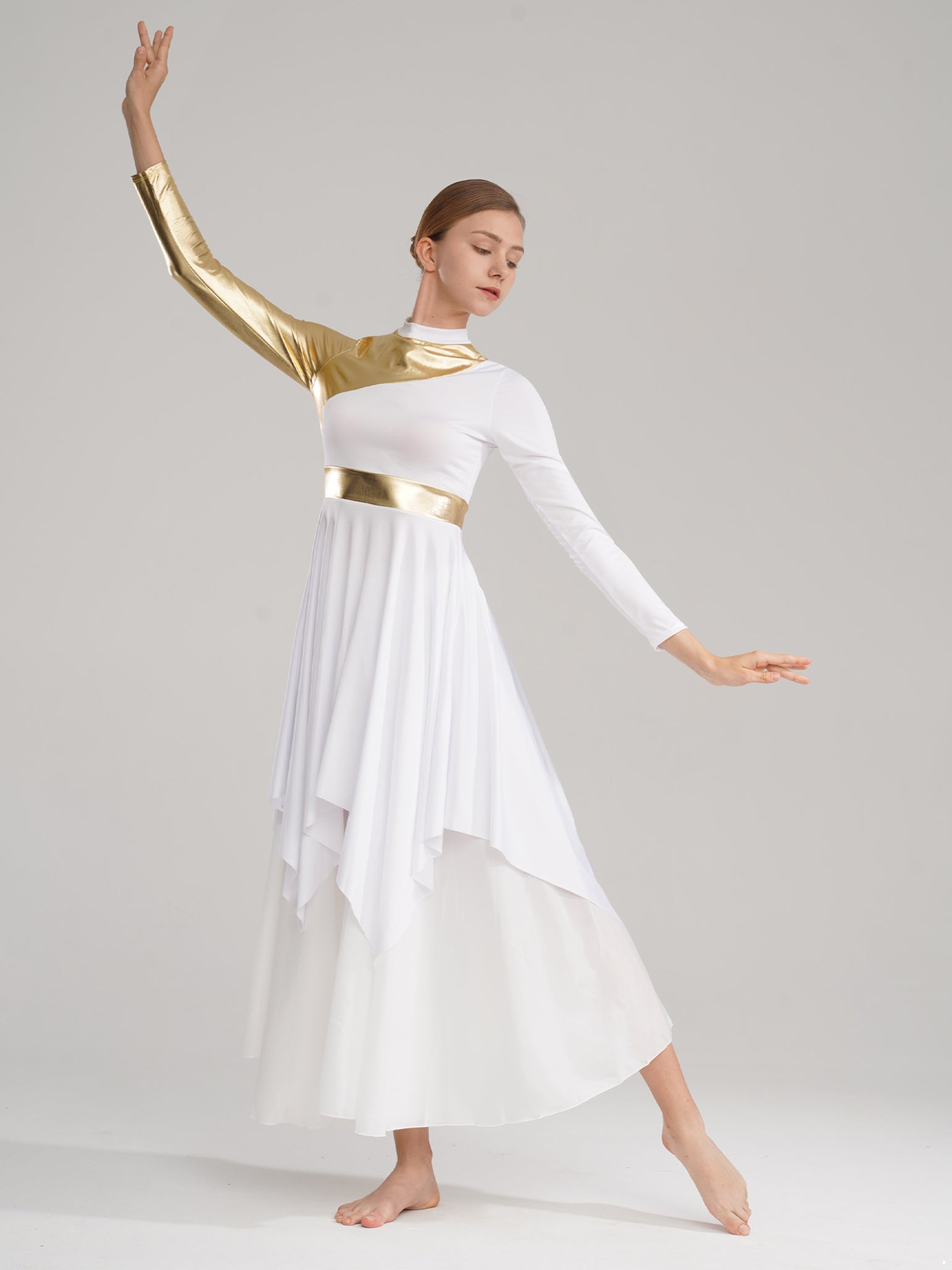 Robe de danse de louange liturgique pour femmes