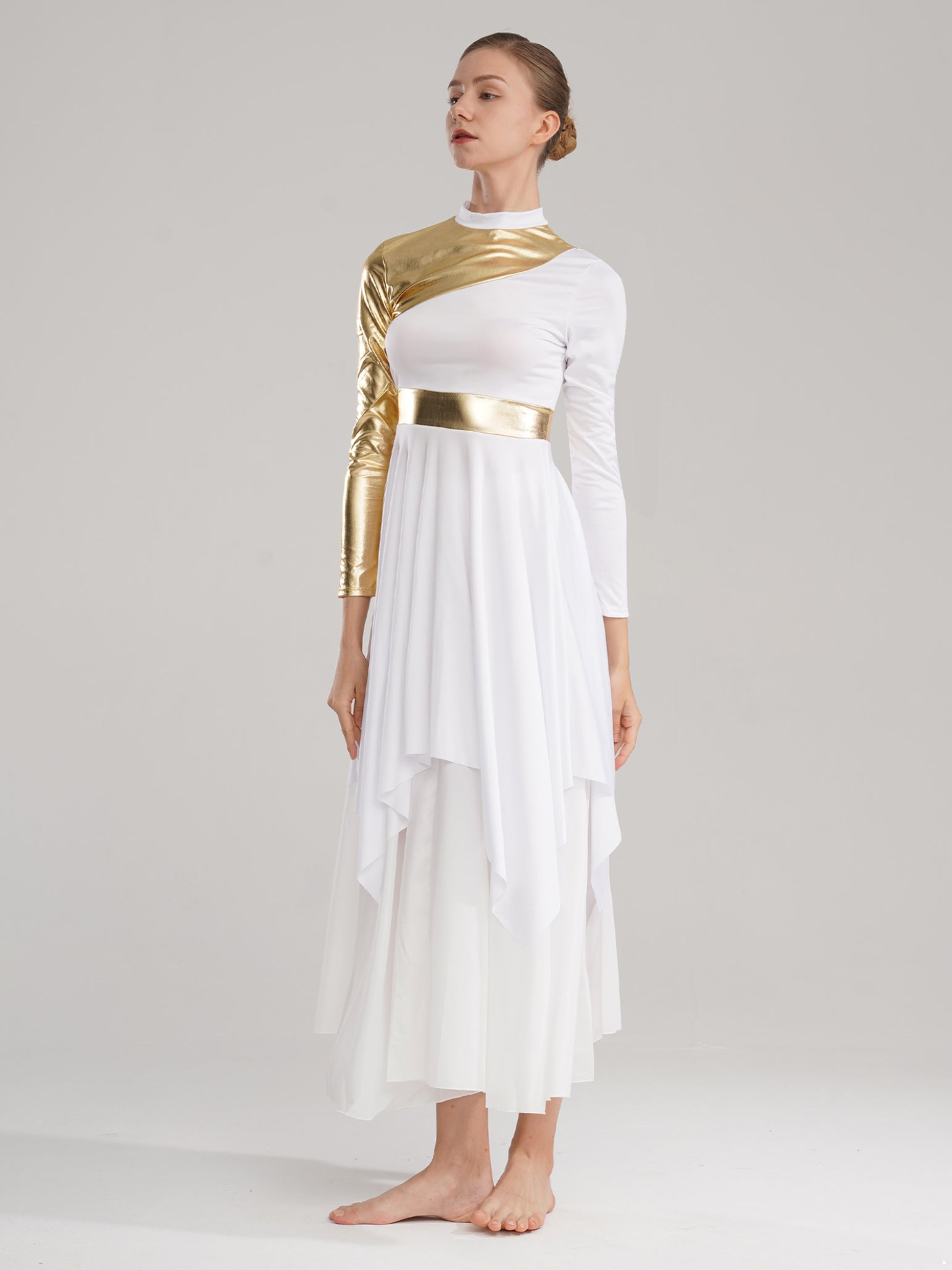 Robe de danse de louange liturgique pour femmes