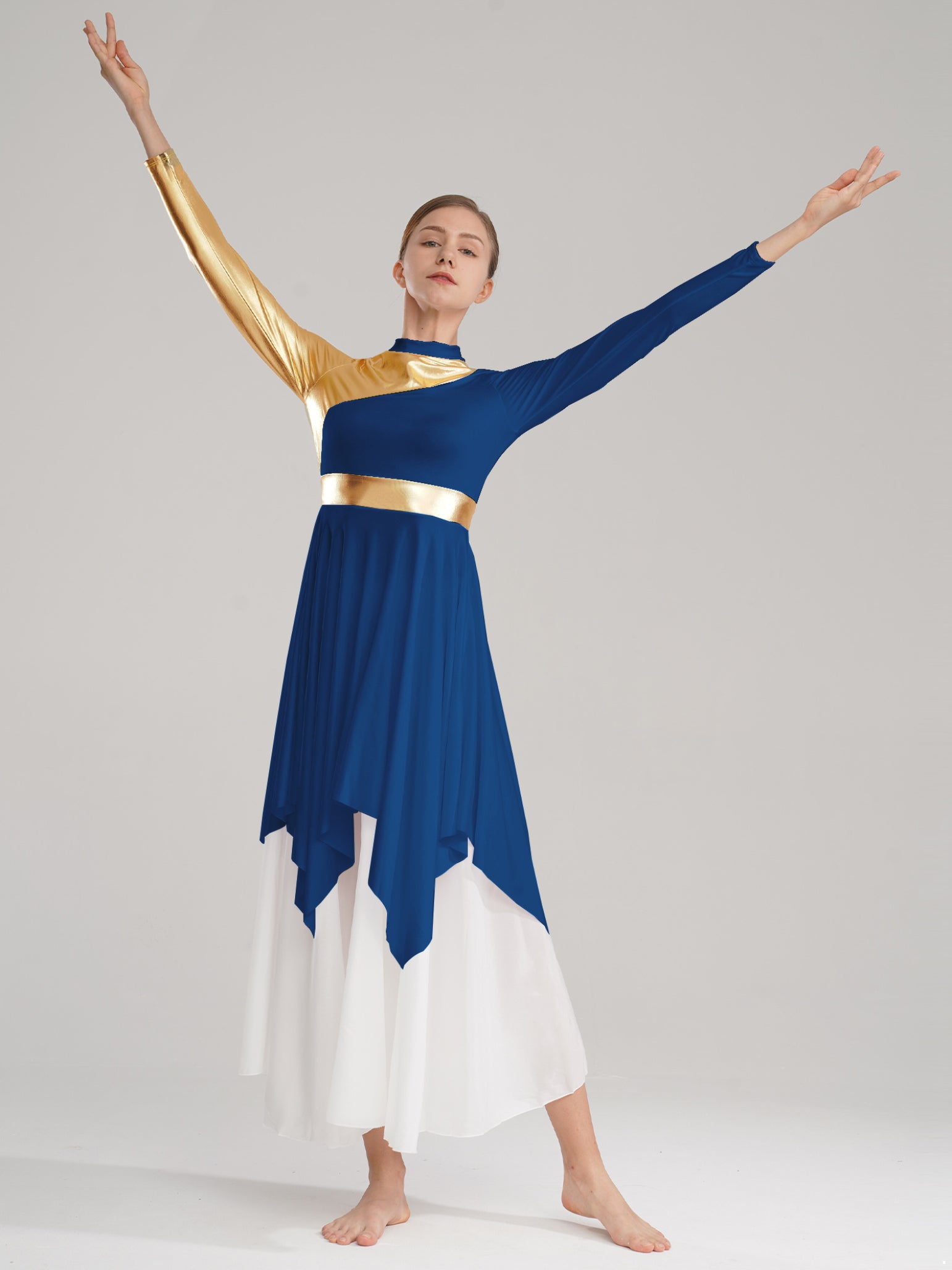 Robe de danse de louange liturgique pour femmes