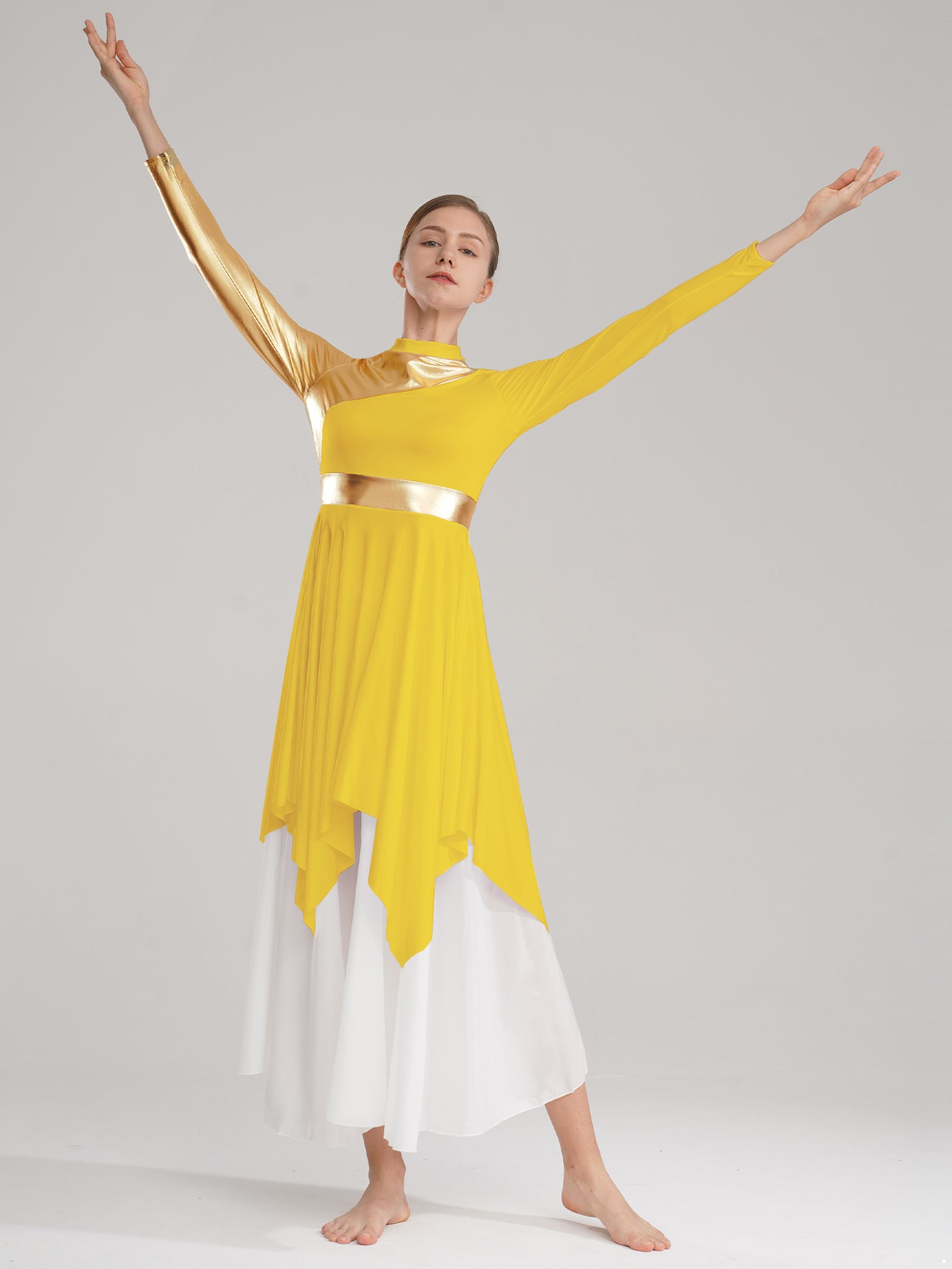 Robe de danse de louange liturgique pour femmes