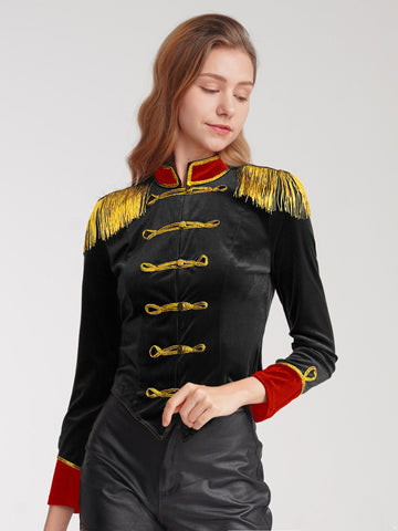 Veste de costume de maître de cirque pour femme