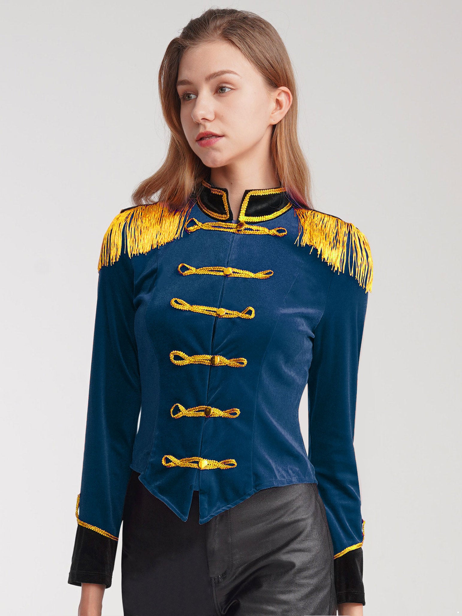 Veste de costume de maître de cirque pour femme