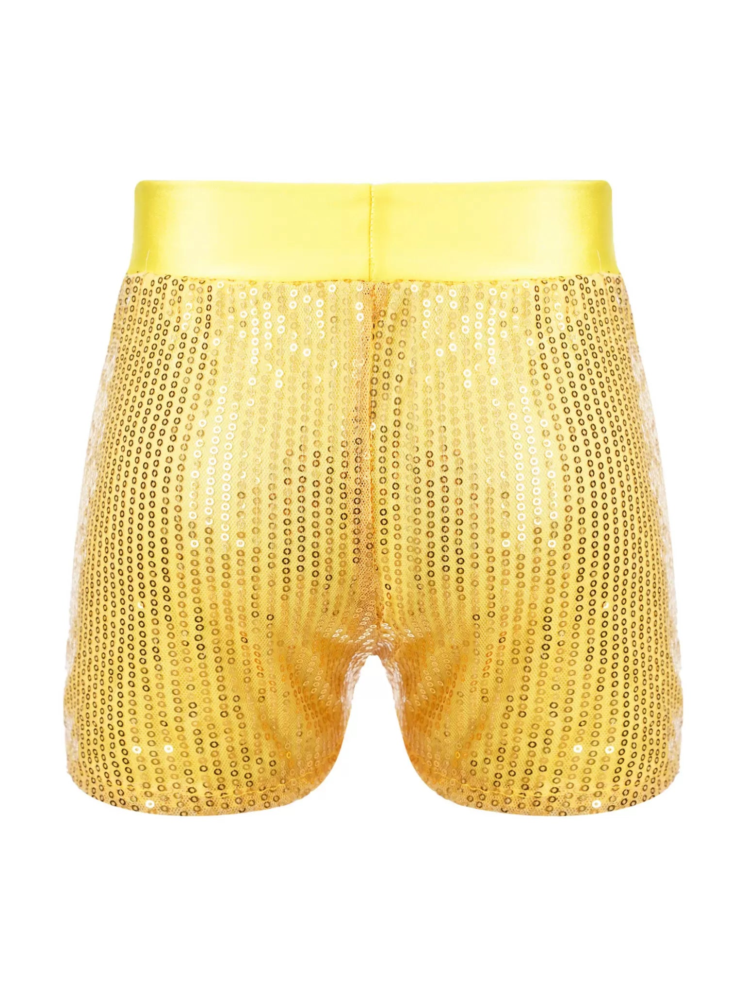 Pantaloncini da ballo con paillettes scintillanti per ragazze Costume da performance latina jazz