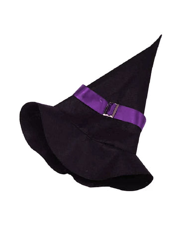 Girls Witch Hat for Halloween Cosplay Party Wizard Role Play Accessory