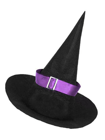 Girls Witch Hat for Halloween Cosplay Party Wizard Role Play Accessory