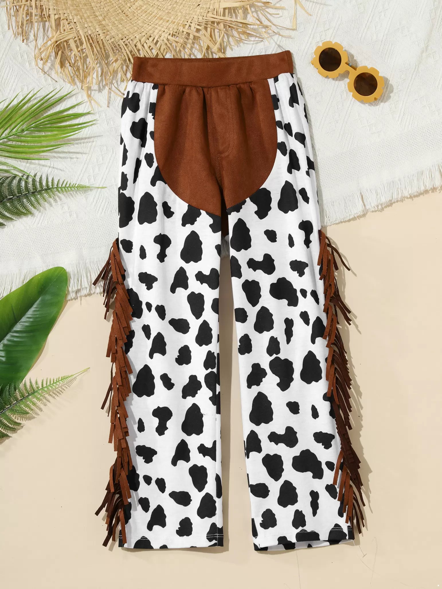 Pantalons de cow-girl pour enfants, Costume de Cowboy occidental d'halloween