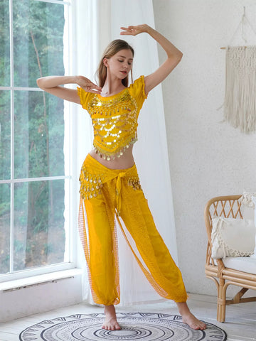 Womens Belly Dance Costume Dancer Outfit