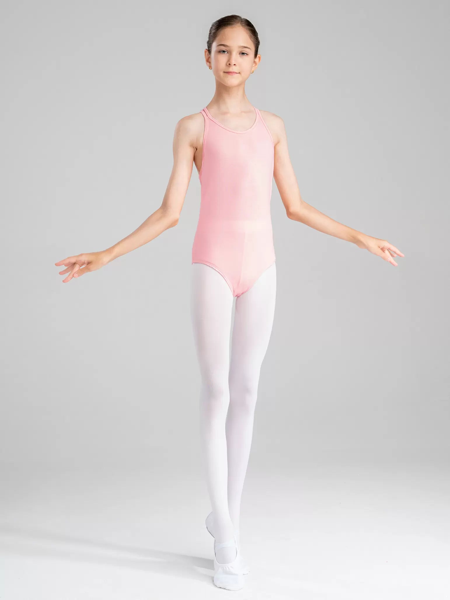 Justaucorps de gymnastique pour enfants filles, bretelles Spaghetti, vêtements de danse de Ballet