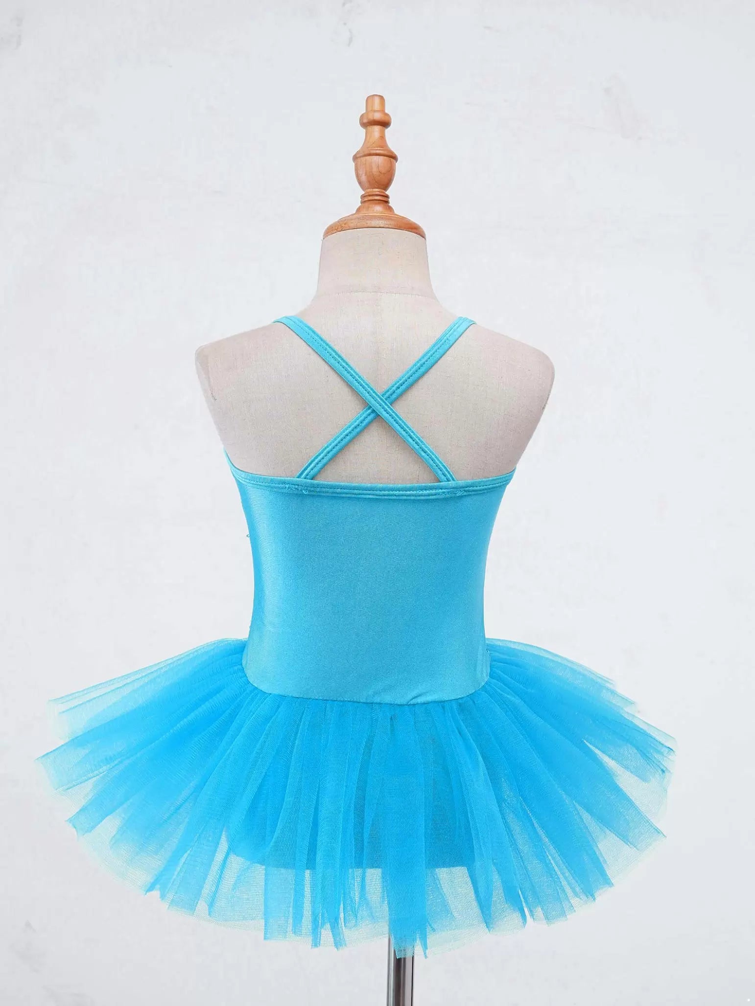 Kids Girls Sequin Tutu Ballet Dance Tank Dress