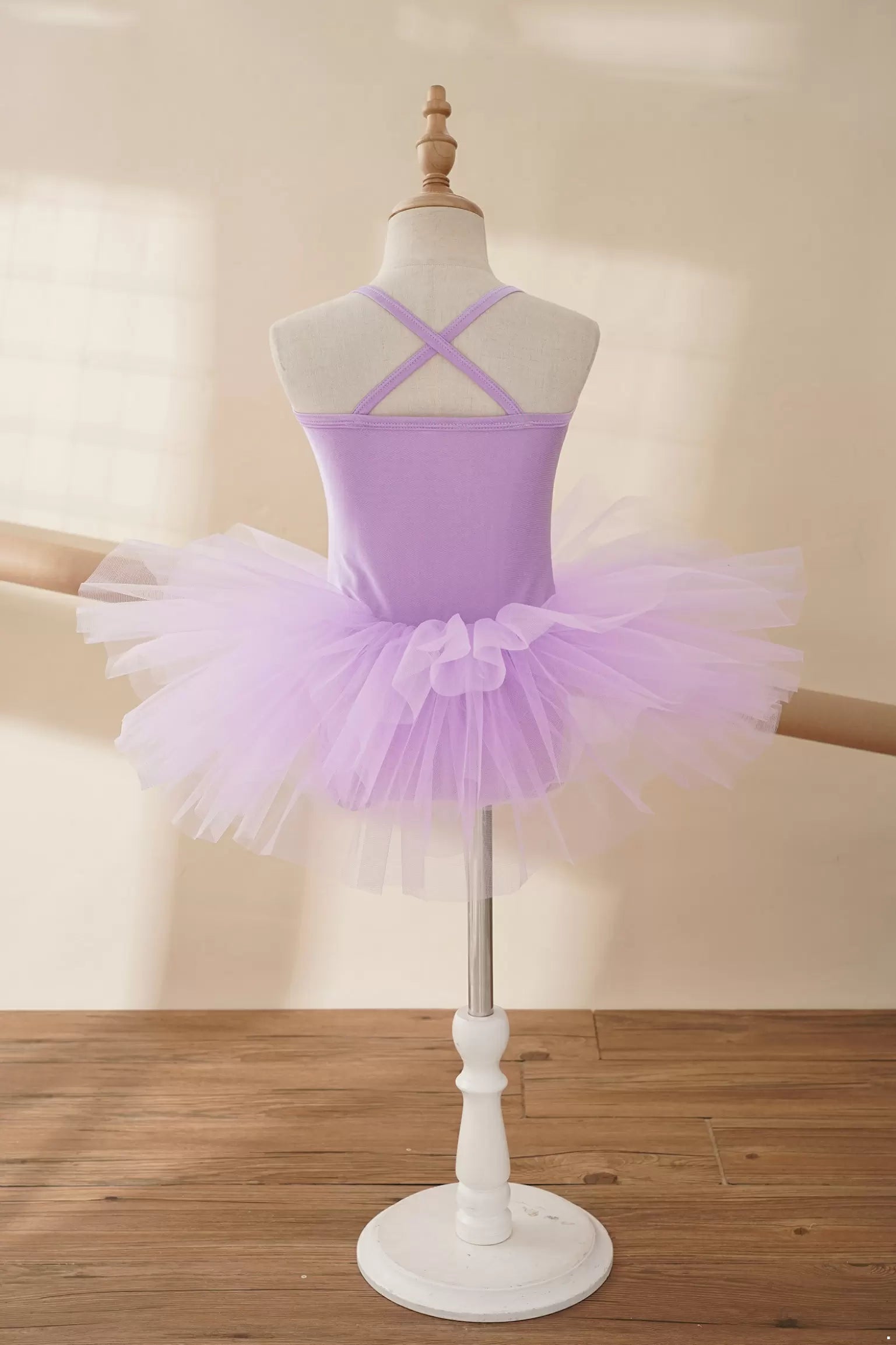 Robe débardeur de danse de ballet tutu à paillettes pour enfants filles