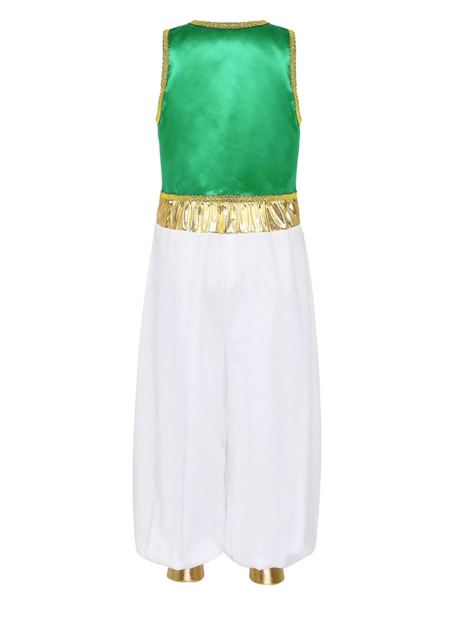 Kids Boys 2pcs Sleeveless Arabian Prince Costume Set